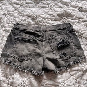 we the free loving good vibrations free people jean shorts